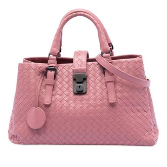 Bottega Veneta Pre-owned Bottega Veneta Small Nappa Intrecciato Roma Satchel Ladies 5NNT156BQLNUCBPF