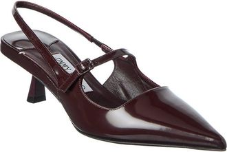 Jimmy Choo London Didi 45 Leather Slingback Pump