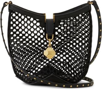 Lanvin Catch By Lanvin Small Bucket Bag In Mesh in Black at Nordstrom