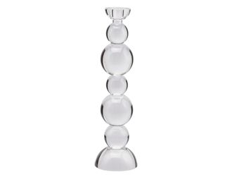 Schubiger M&ouml;bel Kerzenst&auml;nder Kristallglas H: 12 cm