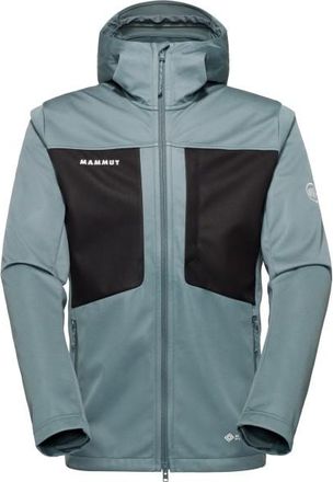 Mammut Ultimate VIII Softshell Hooded Jacket Softshelljacke f&uuml;r Herren | t&uuml;rkis