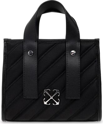 Off-white Quilting Bag - Dames - Tassen - Zwart - Maat: ONE Size Polyamide