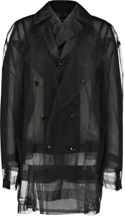 Comme Des Garçons Comme Des Garçons Double-breasted Caban