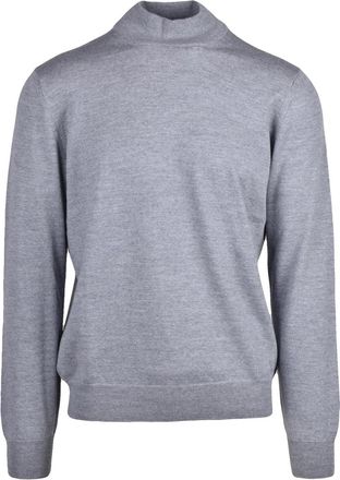 Gran Sasso Turtleneck Sweater in Fine-Knit Virgin Wool