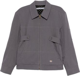 Alexander Wang Bomberjack met rits - Grijs