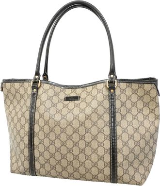Gucci Brown Pvc Tote Bag (Pre-Owned)