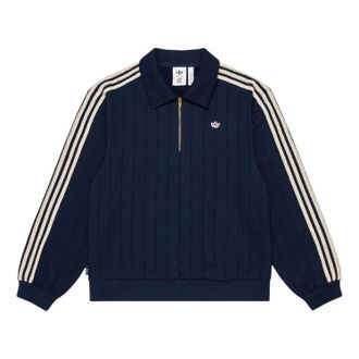 adidas x CLOT Long-sleeved Top Asia Sizing Night Indigo JM7097