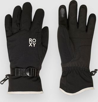 Roxy Jetty Solid F&auml;ustlinge schwarz