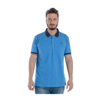 Trussardi Polo Shirts, male, Blue, 2XL, 52T001141T000784Azzurroblu