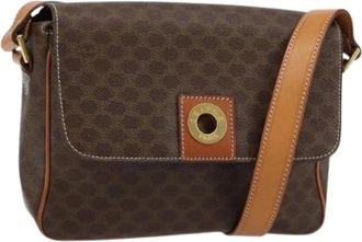 Celine Pre-owned Vintage Cross Body Bag - Dames - Vintage Schoudertas - Bruin - ONE Size - Vintage