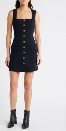 Rag & Bone Mariana Sleeveless Textured Minidress in Navy at Nordstrom Rack, Size 12