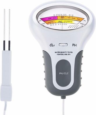 OEM Testeur &Eacute;lectronique De Chlore Et Ph Mesure Pr&eacute;cise De La Qualit&eacute; De LEau Autonettoyant Et Sans Consommables Grand &Eacute;cran Affichage - Ph 2 En