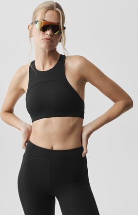 Alo Softsculpt Superset Bra in Black, Size: Medium
