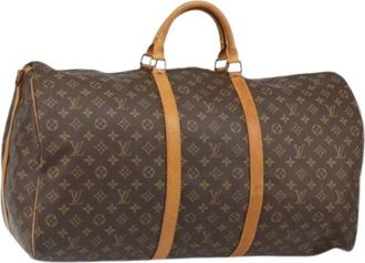 Louis Vuitton Pre-owned Weekend Bags, female, Brown, Size: ONE SIZE Pre-owned Weekend Bag