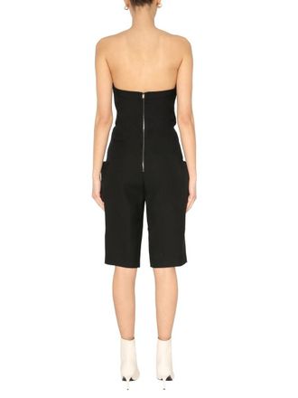 Philosophy di Lorenzo Serafini Minimalist Back-Zip Mini Dress - Black