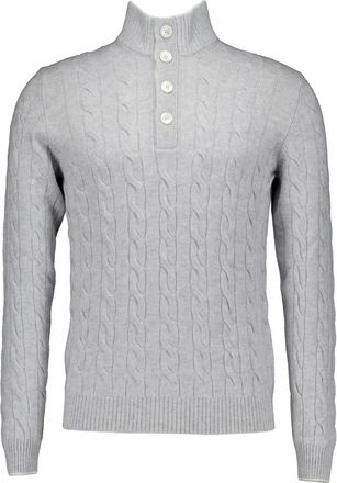Gran Sasso Pullover a collo alto - - Knitwear - Uomo - Grigio - XL