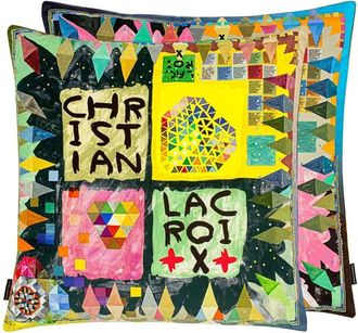 Designers Guild Kissen Arlecchino Wood - Multicolore