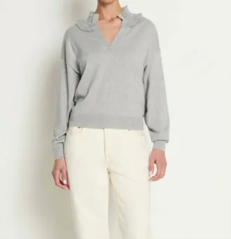 Nation Ltd Winona Sweater In Heather Grey