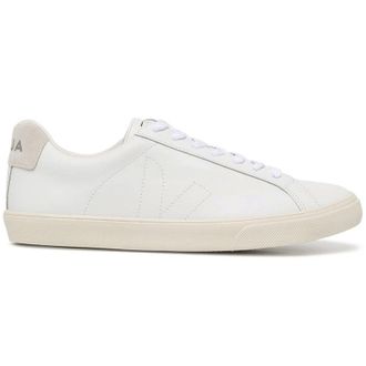 Veja Esplar Leather Womens Fashion Trainers - White - Size:UK 8