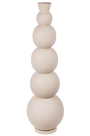 Schubiger M&ouml;bel Vase Rotonda, Grau H: 112 cm