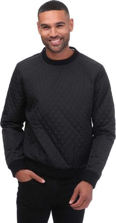 Armani Heren Sweatshirt met ronde hals (Zwart)