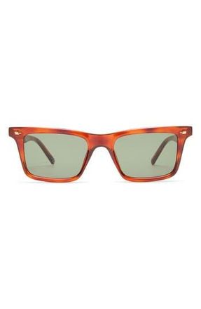 Le Specs Broski 53mm D-Frame Sunglasses in Toffee Tort/khaki Mono at Nordstrom Rack