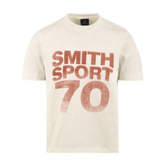 Paul Smith Hombre, Camisetas, Blanco, Talla: S