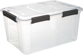 OEM Caja De Almacenamiento De Pl&aacute;stico Con Clip De 50 L (protect+)
