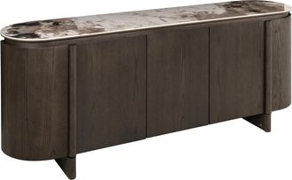 Richmond Interiors Design Sideboard Langford mit Keramik Abdeckplatte, 200 x 77