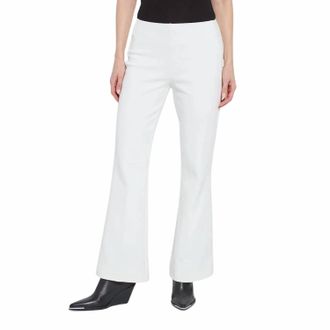 Lyss&eacute; Alma Hi Waist Cavalry Trouser In Snow White
