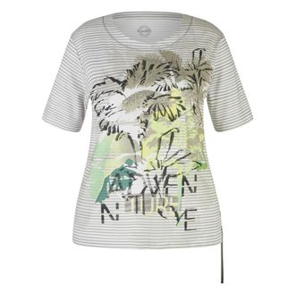 Rabe Tijdloos Dames Shirt voor Dagelijkse Stijl - Dames - Tops - Grijs - Maat: 2XL