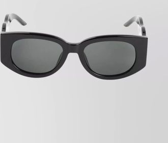 Casablanca oval metal wave sunglasses