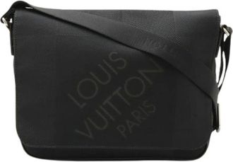 Louis Vuitton Vintage, unisex, Zwart, ONE Size, Pre-owned Cross Body Bag