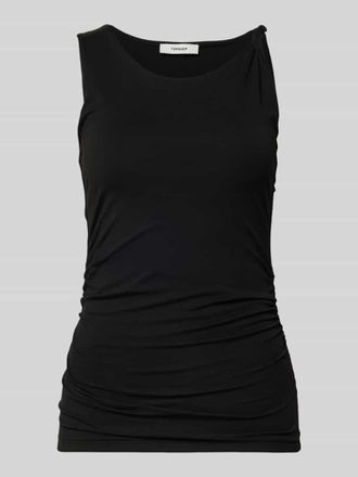 Topshop Tr&auml;gertop mit Knotendetail Modell KIA in Black, Gr&ouml;&szlig;e XS
