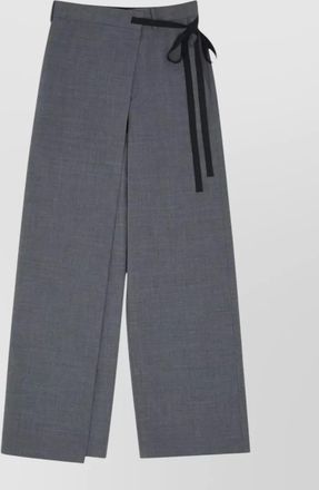 Maison Margiela wool wide-leg trousers