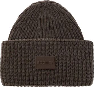 Bogner Larah Beanie - Accessories - Mujer - Marr&oacute;n - ONE SIZE
