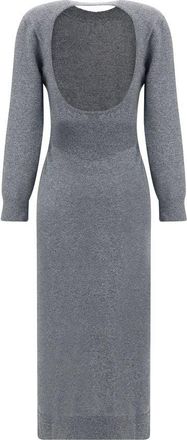 Givenchy Womens Gray Cashmere Casual Dress