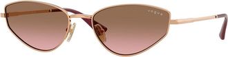 Vogue Eyewear VO4339S 515214 Womens Sunglasses Gold Size 56