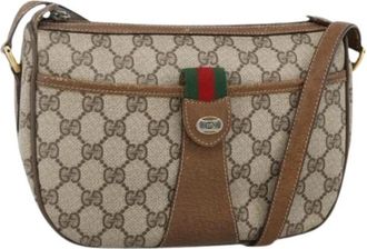 Gucci Pre-owned Vintage Schoudertas - Dames - Vintage Schoudertas - Beige - ONE Size - Vintage