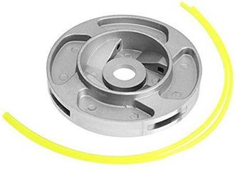 OEM Testina Di Ricambio Per Decespugliatore In Alluminio Con 2 Fili In Nylon 110 X 15 Mm -crezuo