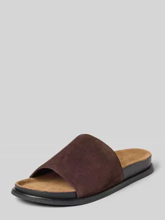 Vagabond Pantoletten aus echtem Rindsleder in Dunkelbraun, Gr&ouml;&szlig;e 36