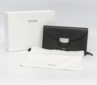 Celine Pre-owned Wallets, female, Black, Size: ONE SIZE Pre-owned Rose Gold Wallet