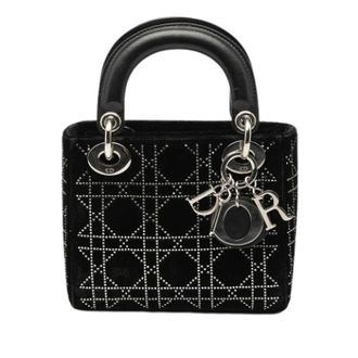 Dior Pre-owned Lady Dior - Dames - Vintage Handtas - Zwart - ONE Size - Vintage