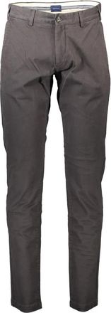 GANT Klassieke Slim Fit Katoenen Jeans Broek - Heren - Slim Fit Broeken - Grijs - W31 L34 - Katoen - Broeken