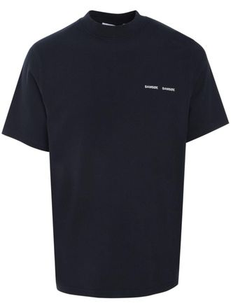 Sams&oslash;e & Sams&oslash;e Norsbro 6024 T-shirt - men - Organic Cotton - M - Blue