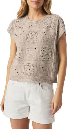 Splendid Anderson Open Stitch Sweater in Fawn at Nordstrom, Size X-Large