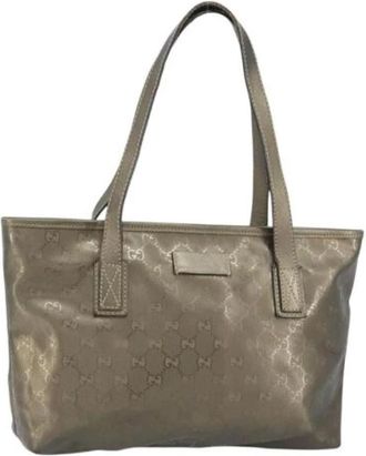 Gucci Pre-owned Tote Bags, female, Brown, Size: ONE SIZE Pre-owned Tote Bag