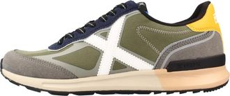 Munich Veloce 01 - Heren - Sneakers - Groen - 42 EU - Leer - Schoenen