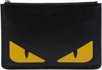 Fendi Pre-owned Vintage Clutch - Dames - Vintage Clutch - Zwart - ONE Size - Leer - Vintage