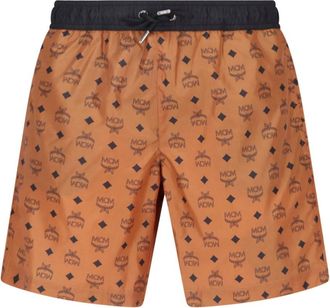 MCM Pantaloncini Da Mare Logo